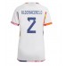 Belgien Toby Alderweireld #2 Replika Borta matchkläder Dam VM 2022 Korta ärmar